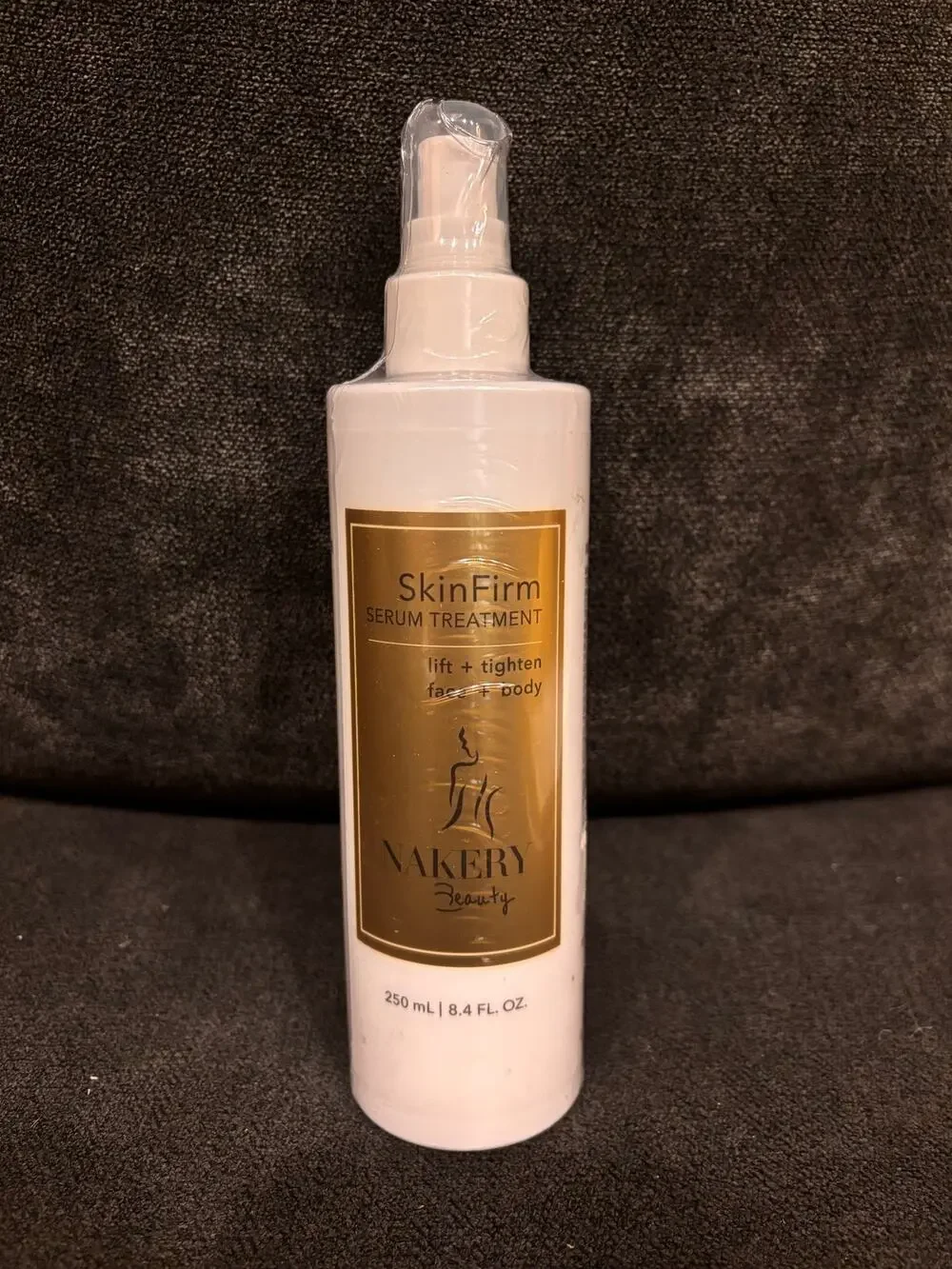 Nakery beauty skin firm serum treatment for face and body 8.4 fl oz. 250 ml.